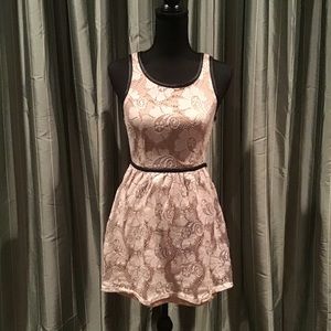 Pretty cream lace dress